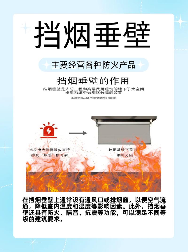 剛性擋煙垂壁廠家,品質保證.擋煙垂壁的應用有助于控制火災蔓延 - 抖