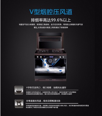紹興市威可多電器 集成灶10大品牌之一 下排側吸集成灶生產廠家 家用廚房灶具必選產品圖片_高清圖_細節圖