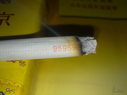 今天抽的煙 南京九五 軟包裝