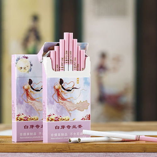 正品茶煙一條批發粗支細支戒煙神器替煙產品茶葉煙非煙草香煙包郵